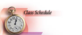 Class Schedule